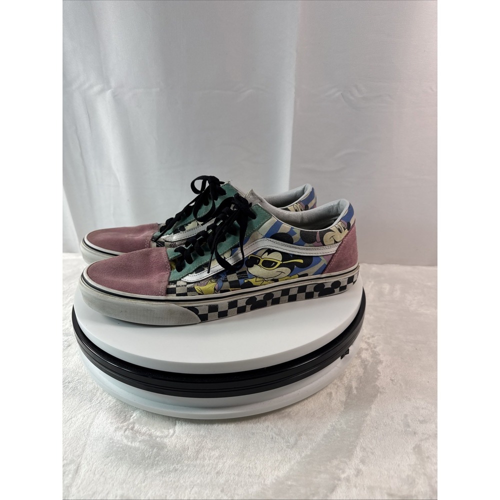 Vans x Disney Old Skool 80s Mickey Mouse Collab Sneakers Men's 12